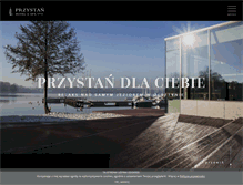 Tablet Screenshot of hotelprzystan.com
